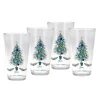 16 oz. Fiesta® Blue Christmas Tree Cooler - Set of 4|Fiesta Factory Direct Clearance