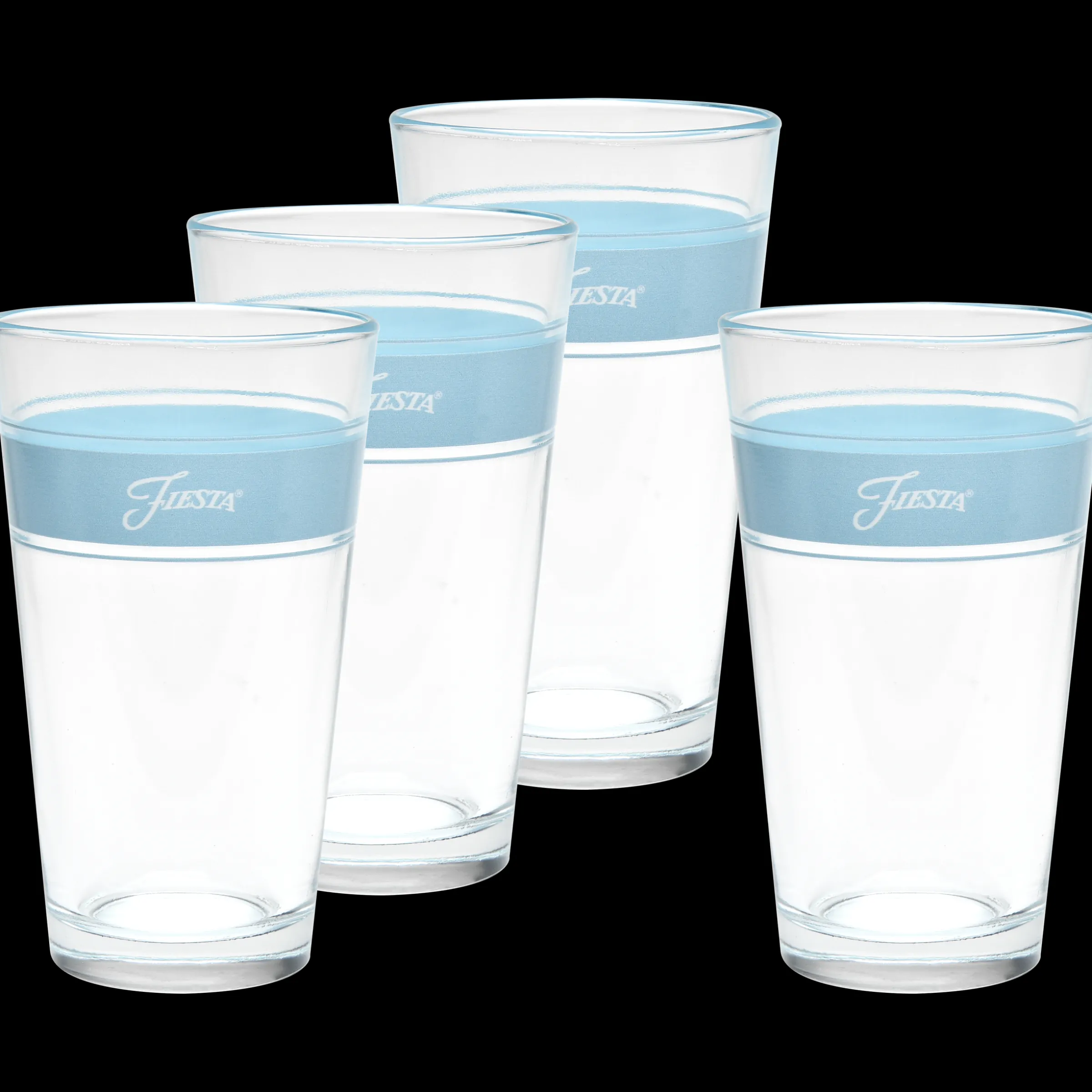 16 oz. Fiesta® Frame Cooler Sky - Set of 4|Fiesta Factory Direct Clearance