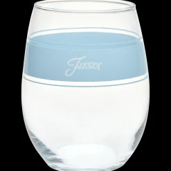15 oz. Fiesta® Frame Stemless Wine Sky – Set of 4|Fiesta Factory Direct Online