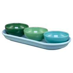 Aegean Mixed Colors 4-Piece Condiment Set|Fiesta Factory Direct New