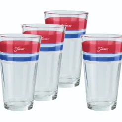Americana 16 oz. Edgeline Cooler Glass - Set of 4|Fiesta Factory Direct Online