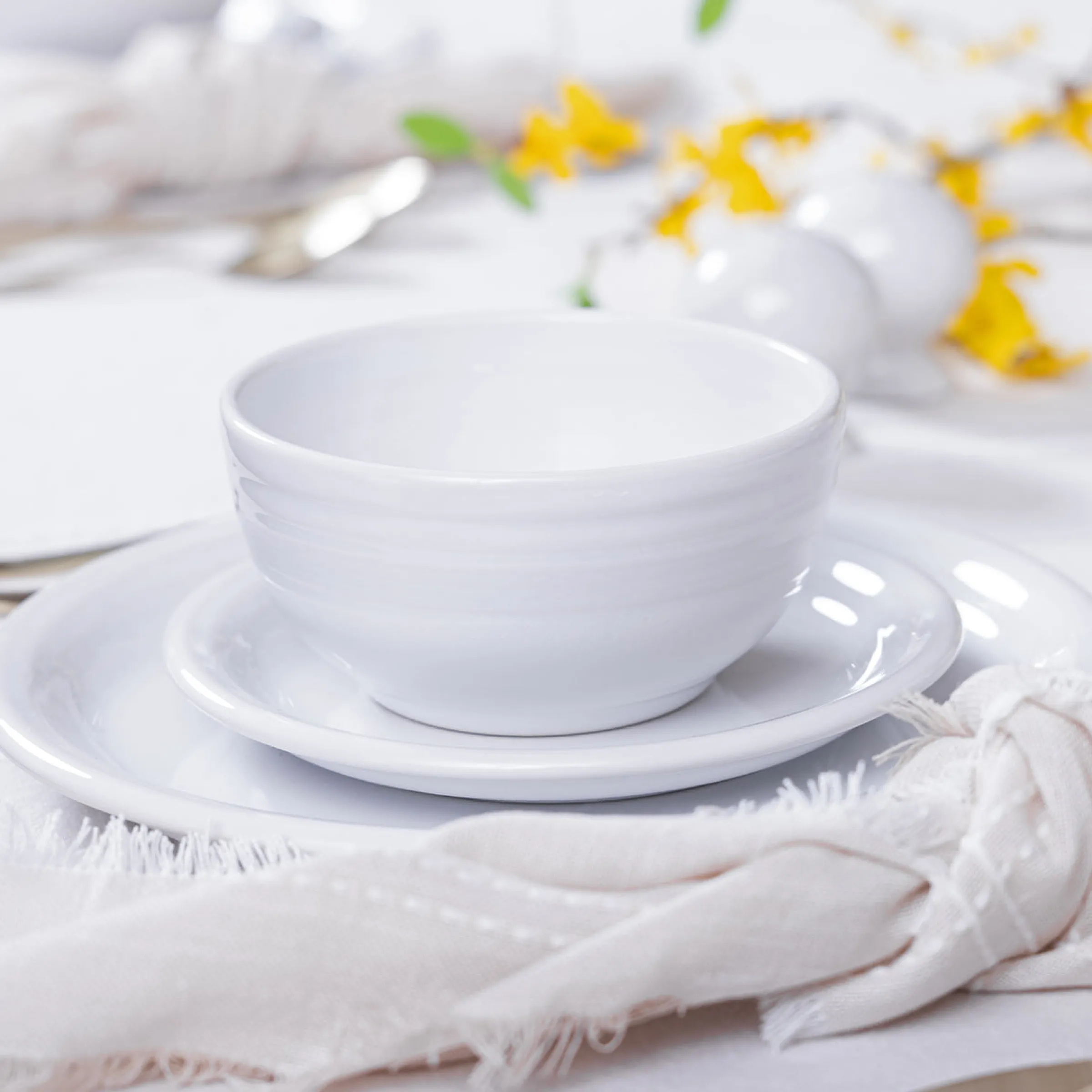 Bistro Coupe 12-Piece Dinnerware Set, Service for 4|Fiesta Factory Direct Hot