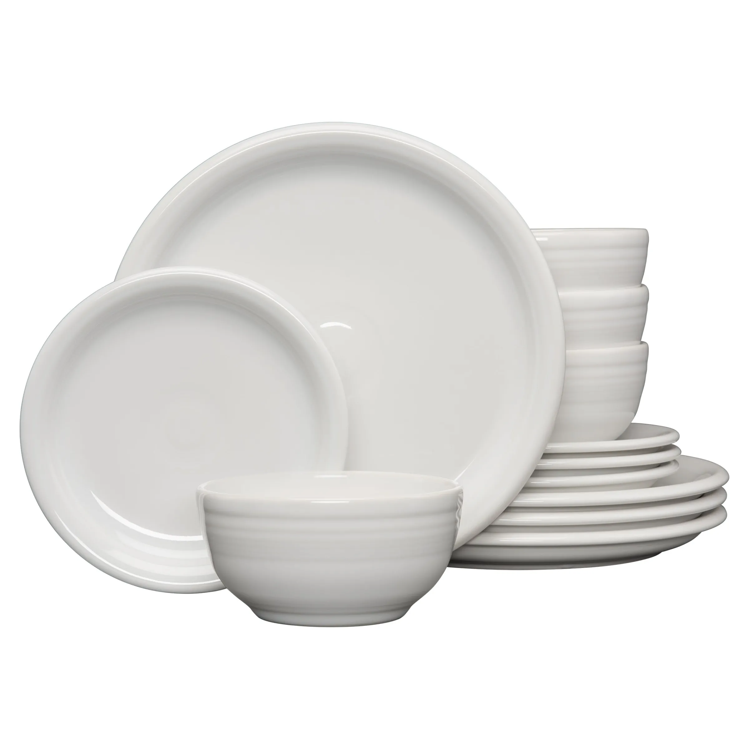Bistro Coupe 12-Piece Dinnerware Set, Service for 4|Fiesta Factory Direct Hot