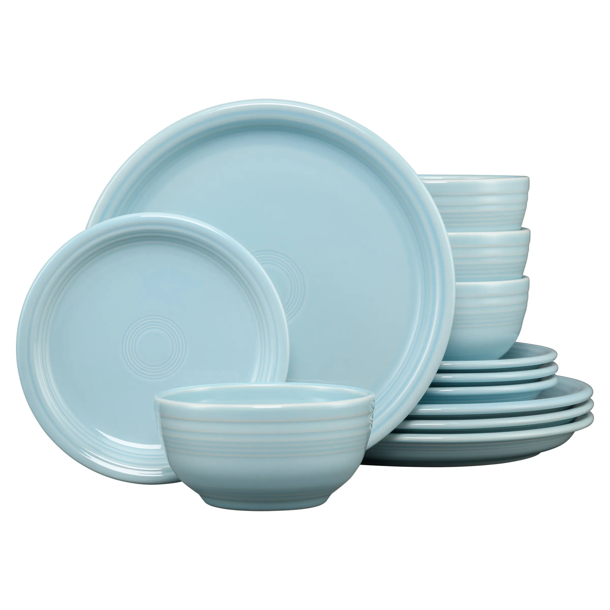 Bistro Coupe 12-Piece Dinnerware Set, Service for 4|Fiesta Factory Direct Hot