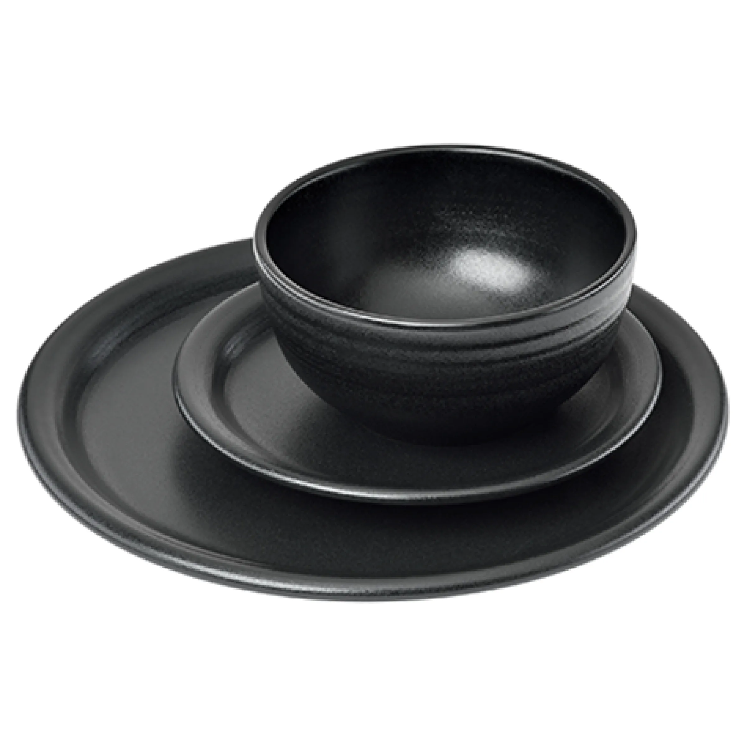 Bistro Coupe 3-Piece Place Setting, Service for 1, Foundry|Fiesta Factory Direct New