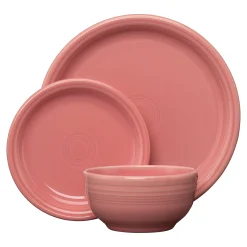Bistro Coupe 3-Piece Place Setting, Service for 1|Fiesta Factory Direct Clearance