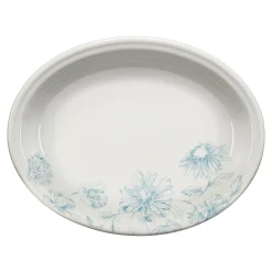 Botanical Floral 11 5/8 Inch Medium Oval Serving Platter|Fiesta Factory Direct Sale