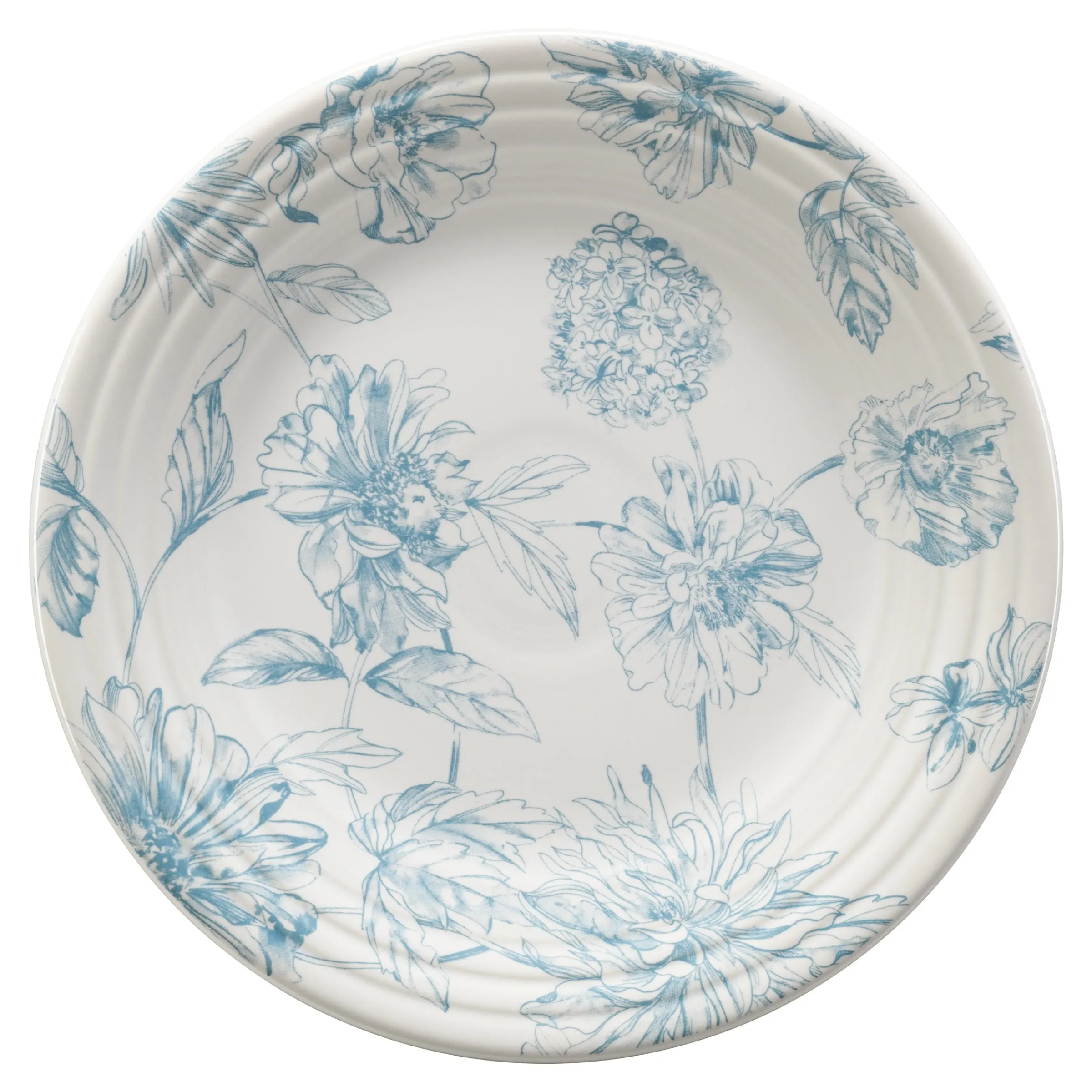 Botanical Floral Classic Rim 9 Inch Luncheon Plate|Fiesta Factory Direct Discount