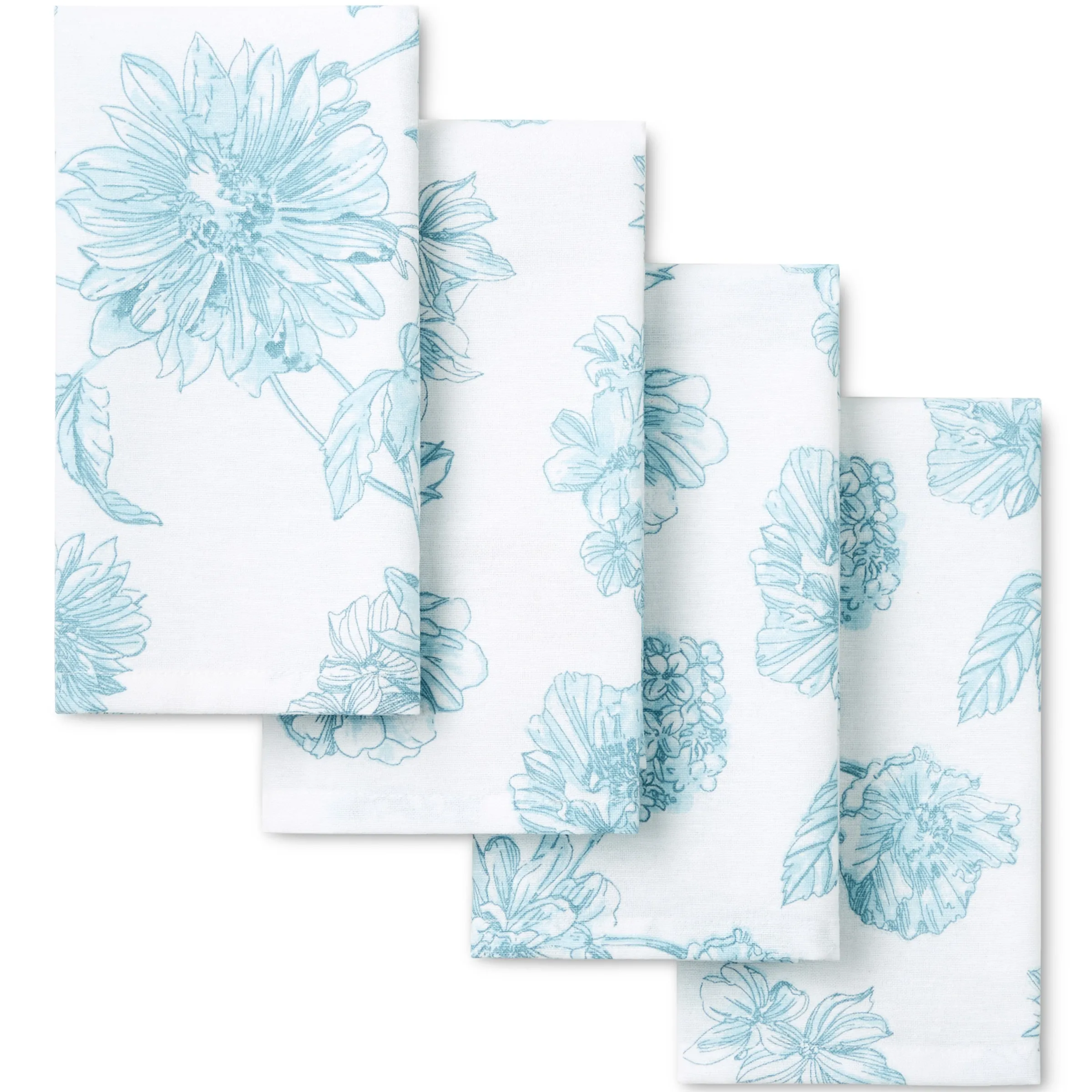Botanical Floral Napkin Set of 4|Fiesta Factory Direct Hot