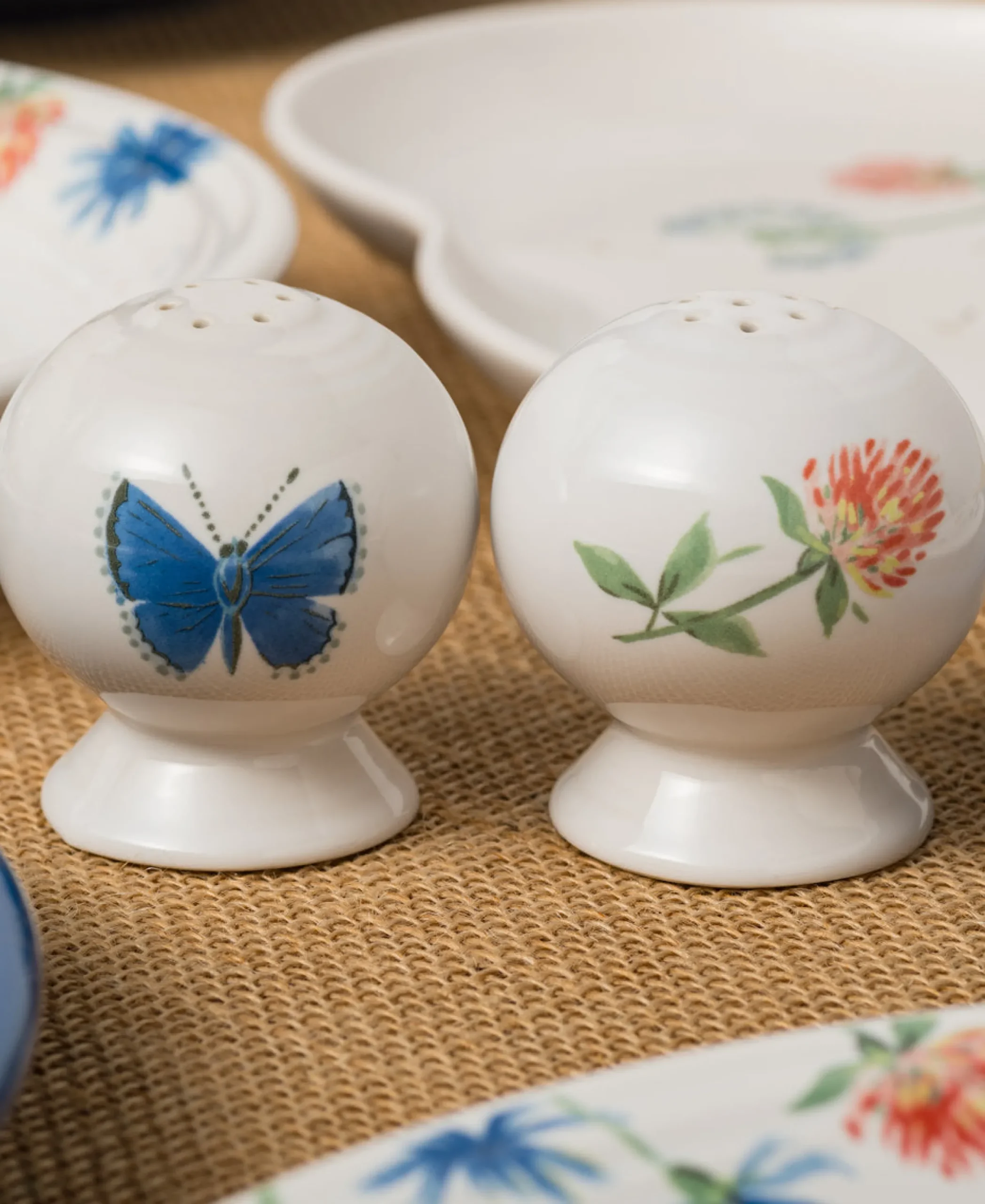 Breezy Floral 2 5/8 Inch Salt and Pepper Shaker Set|Fiesta Factory Direct Clearance