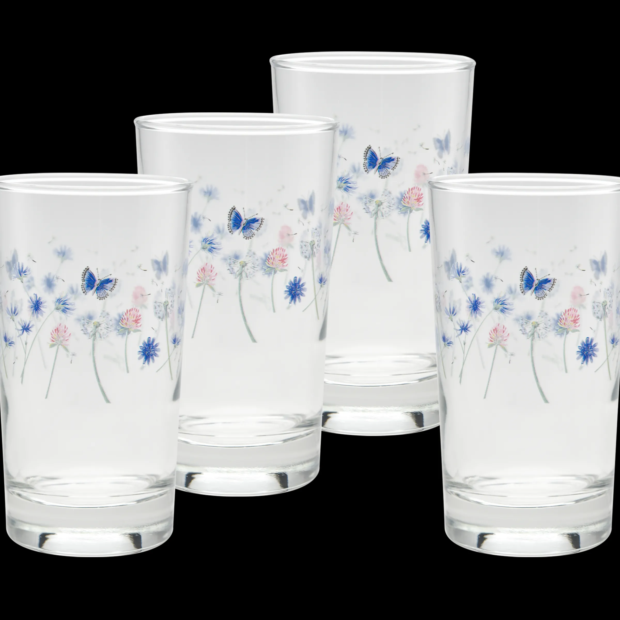 Breezy Floral 7 oz. Juice Glass – Set of 4|Fiesta Factory Direct Sale
