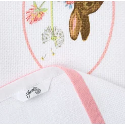 Breezy Floral Easter Bunny Kitchen Towels 2-Pack Set|Fiesta Factory Direct Sale