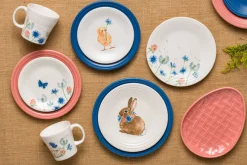 Breezy Floral Easter Classic Rim 7 1/4 Inch Salad Plate|Fiesta Factory Direct Discount