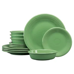 Classic Rim 12-Piece Dinnerware Set, Service for 4|Fiesta Factory Direct Best