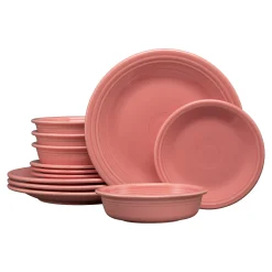 Classic Rim 12-Piece Dinnerware Set, Service for 4|Fiesta Factory Direct Best