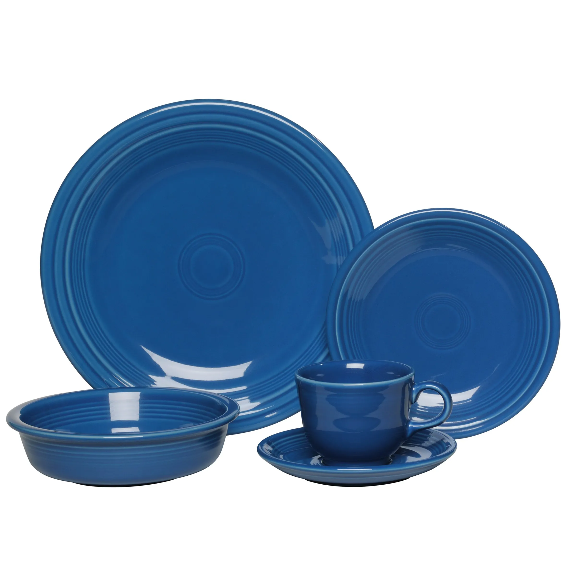 Classic Rim 5-Piece Place Setting, Service for 1|Fiesta Factory Direct New