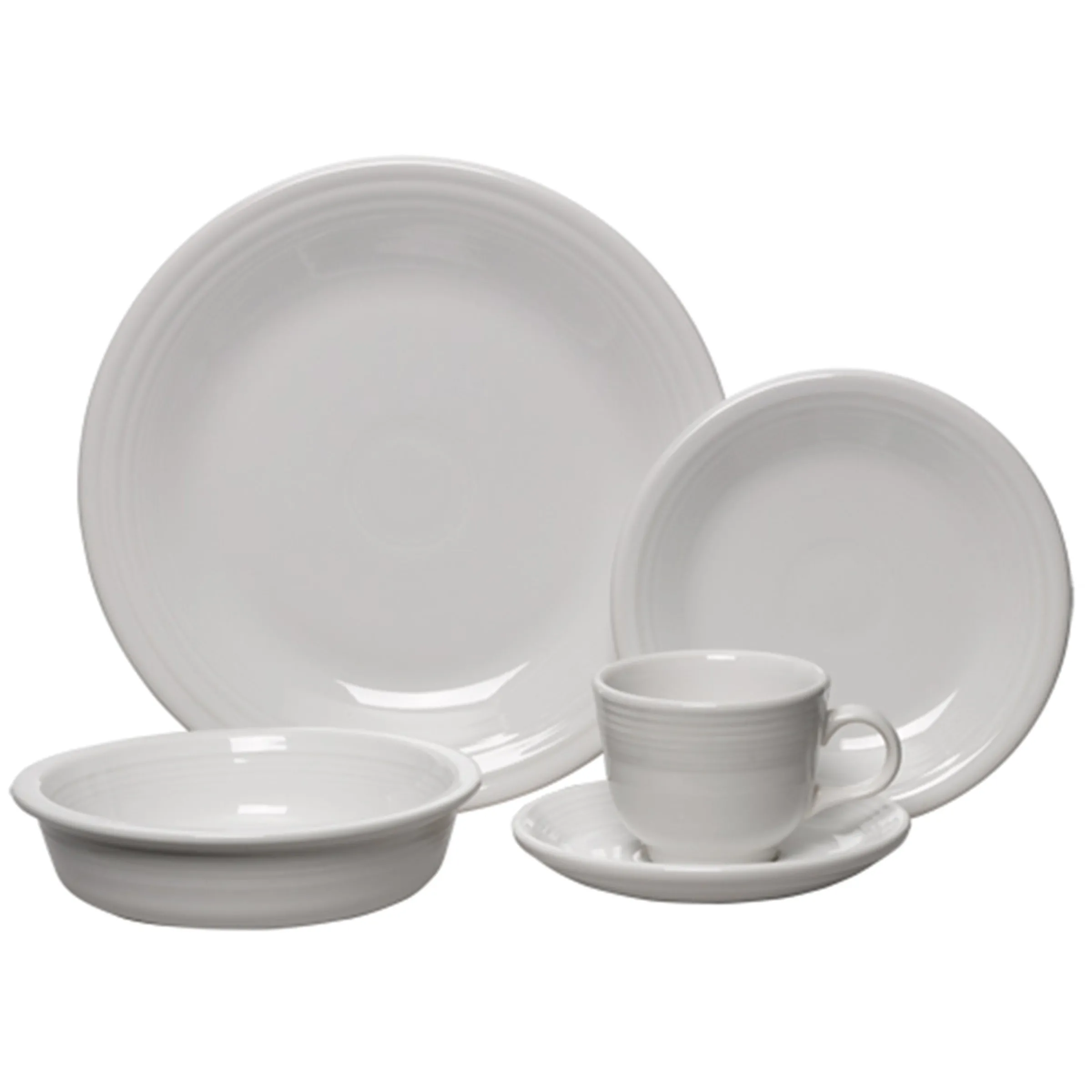 Classic Rim 5-Piece Place Setting, Service for 1|Fiesta Factory Direct New