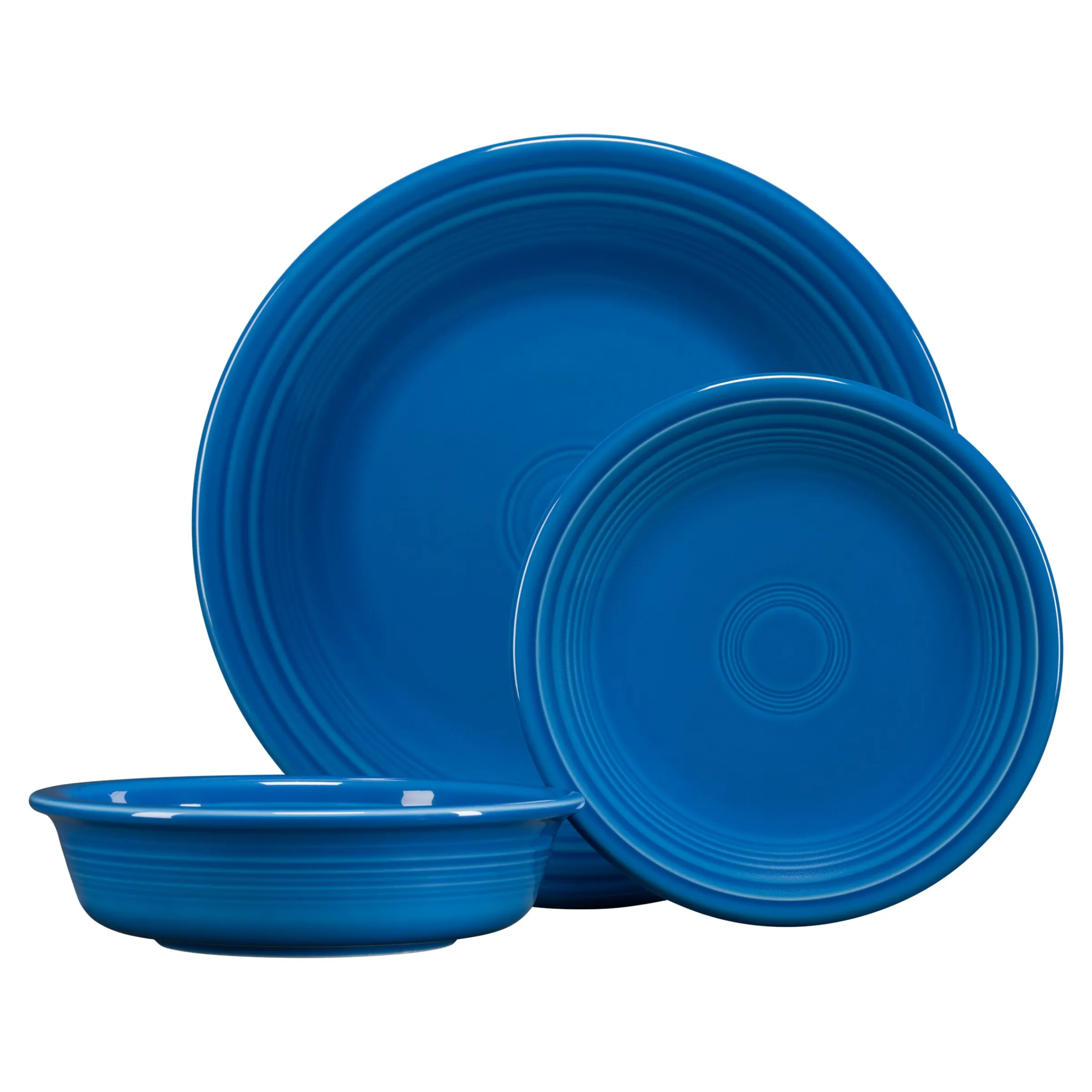 Classic Rim 3-Piece Place Setting, Service for 1|Fiesta Factory Direct Discount