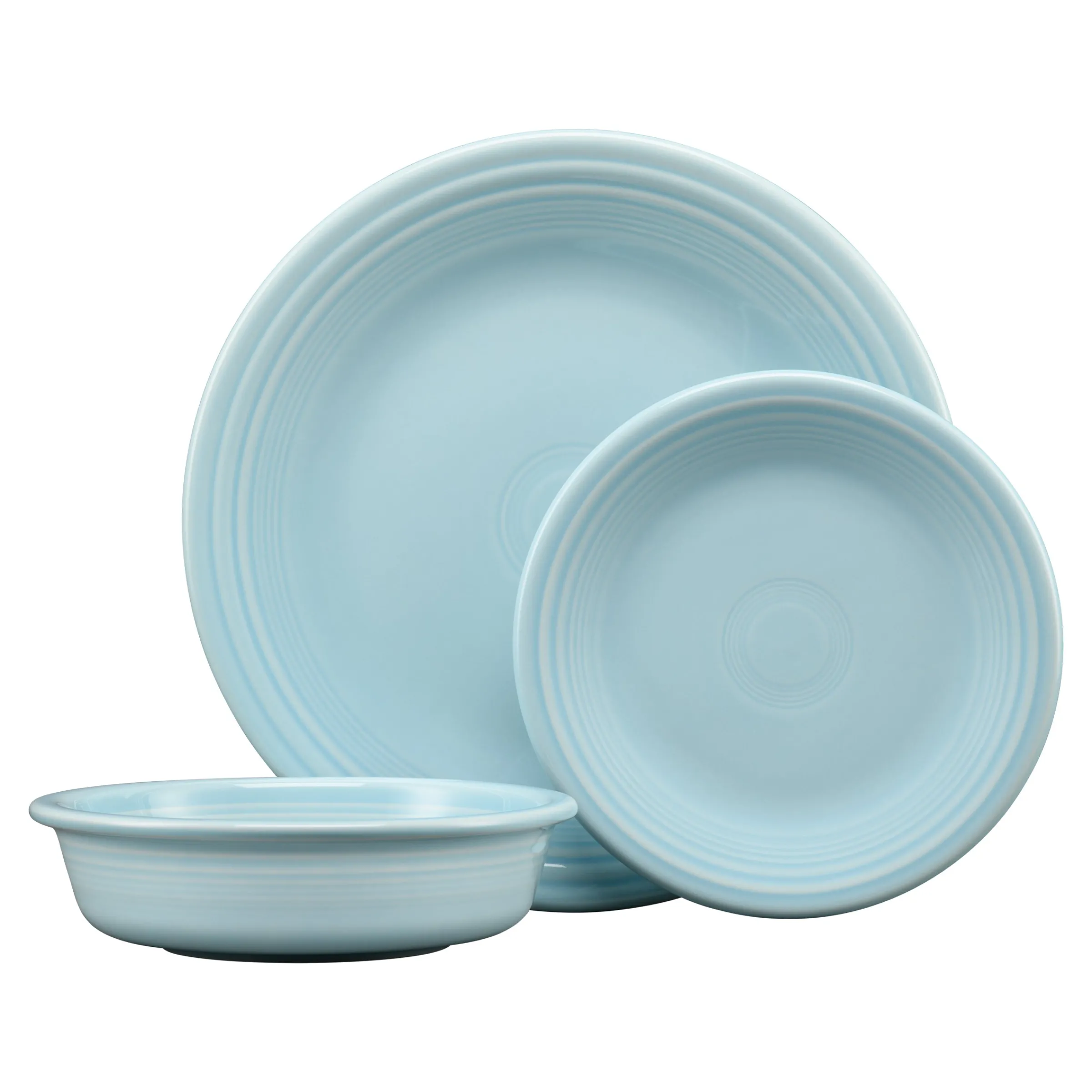 Classic Rim 3-Piece Place Setting, Service for 1|Fiesta Factory Direct Discount