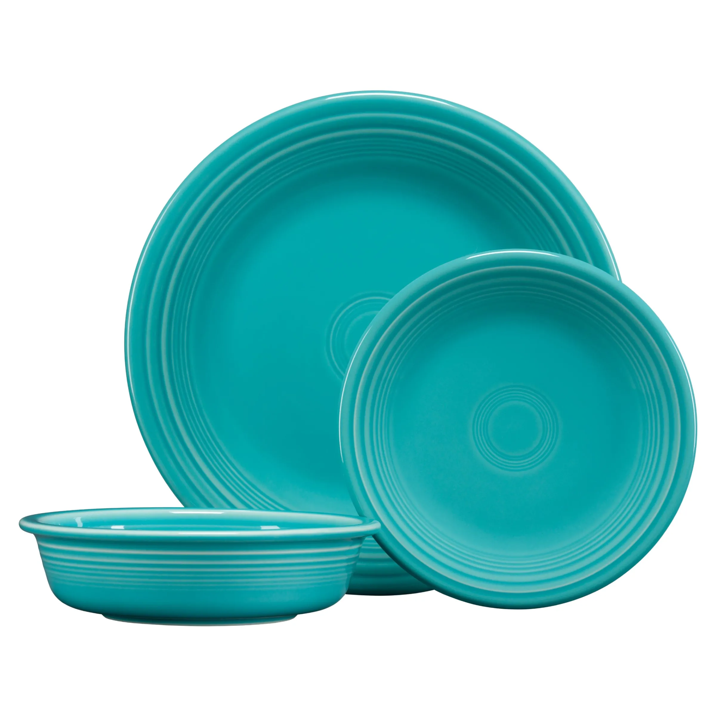 Classic Rim 3-Piece Place Setting, Service for 1|Fiesta Factory Direct Discount