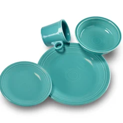 Classic Rim 4-Piece Place Setting, Service for 1|Fiesta Factory Direct Outlet