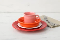 Classic Rim 4-Piece Place Setting, Service for 1|Fiesta Factory Direct Outlet