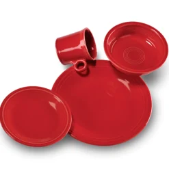 Classic Rim 4-Piece Place Setting, Service for 1|Fiesta Factory Direct Outlet
