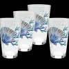 Coastal Shores 16 oz. Cooler Glass - Set of 4|Fiesta Factory Direct Sale