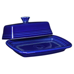 Extra Large Covered Butter Dish 8 1/8 Inch x 5 1/8 Inch|Fiesta Factory Direct Best