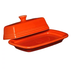 Extra Large Covered Butter Dish 8 1/8 Inch x 5 1/8 Inch|Fiesta Factory Direct Best