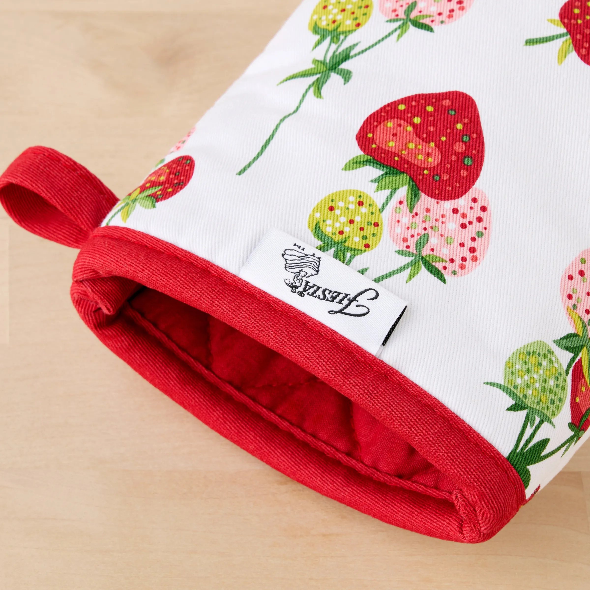 Falling Strawberries 4-Pack Oven Mitt Set|Fiesta Factory Direct Best