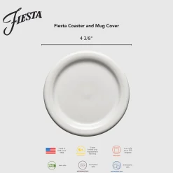 Fiesta 4 3/8 Inch Coaster and Mug Cover|Fiesta Factory Direct Sale