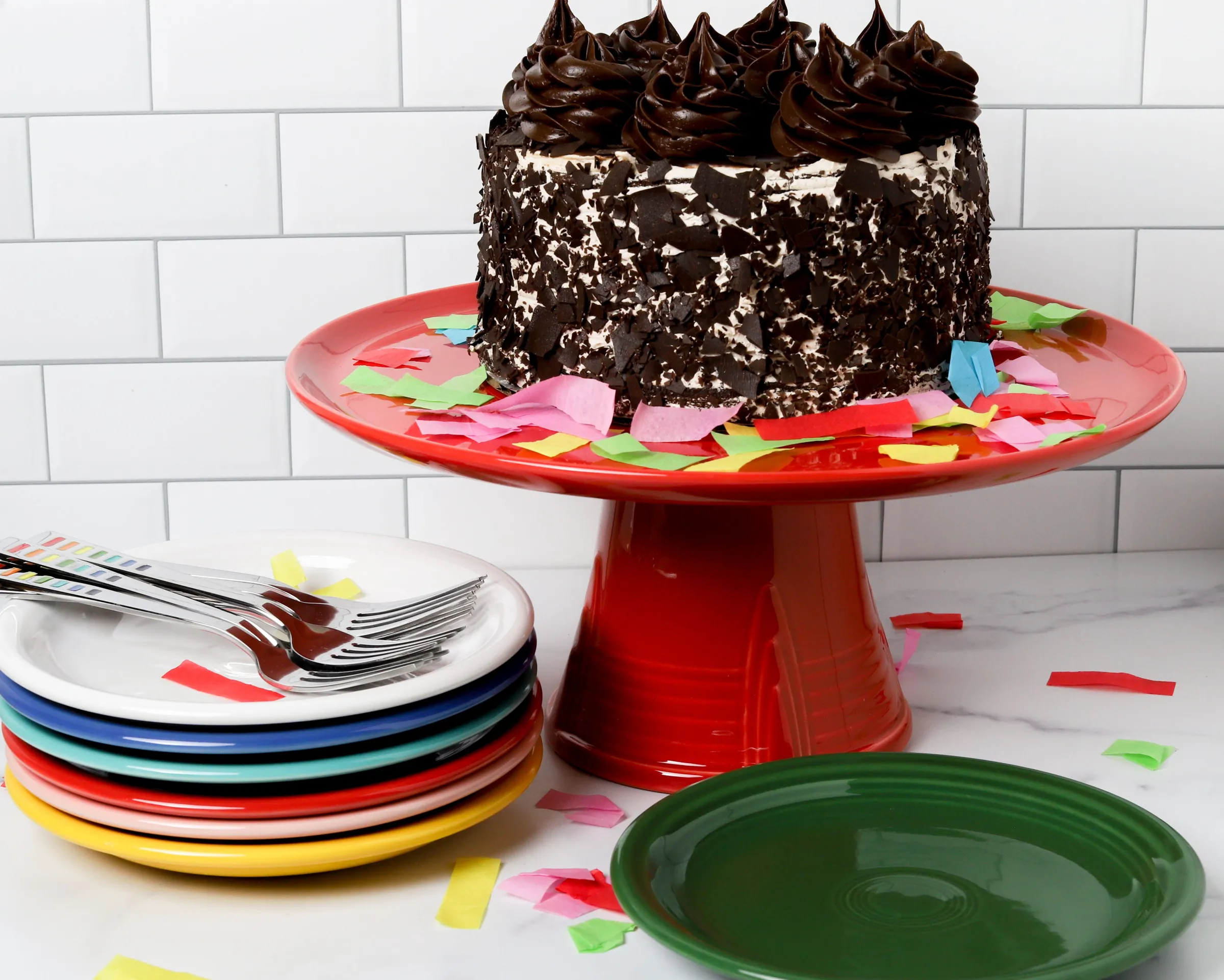 Fiesta 12 1/2 Inch Pedestal Cake Plate|Fiesta Factory Direct Clearance