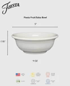Fiesta 5 Inch Fruit/Salsa Bowl 9 OZ|Fiesta Factory Direct Outlet