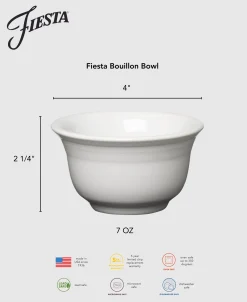 Fiesta 7 OZ Bouillon Bowl|Fiesta Factory Direct Hot