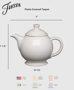 Fiesta 44 OZ Covered Teapot|Fiesta Factory Direct Discount