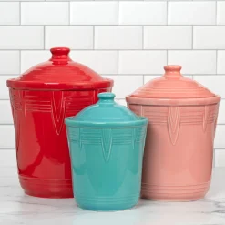 Fiesta 2 Quart Medium Chevron Canister|Fiesta Factory Direct