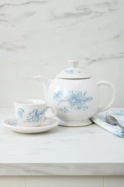 Fiesta Botanical Floral 44 OZ Covered Teapot|Fiesta Factory Direct Sale