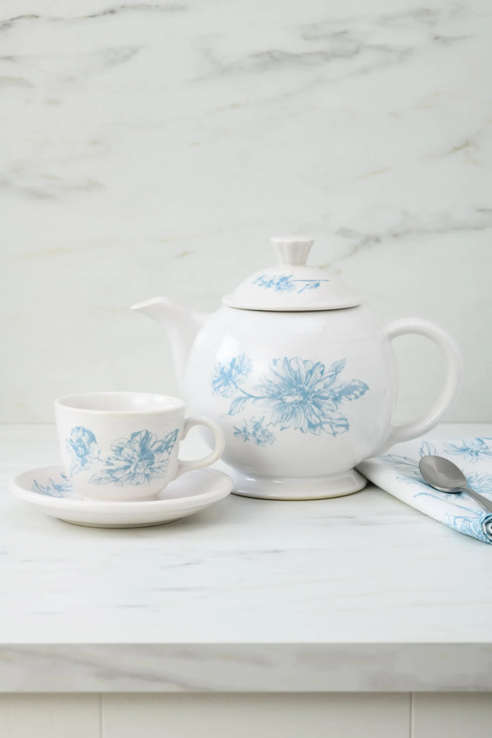 Fiesta Botanical Floral 44 OZ Covered Teapot|Fiesta Factory Direct Sale