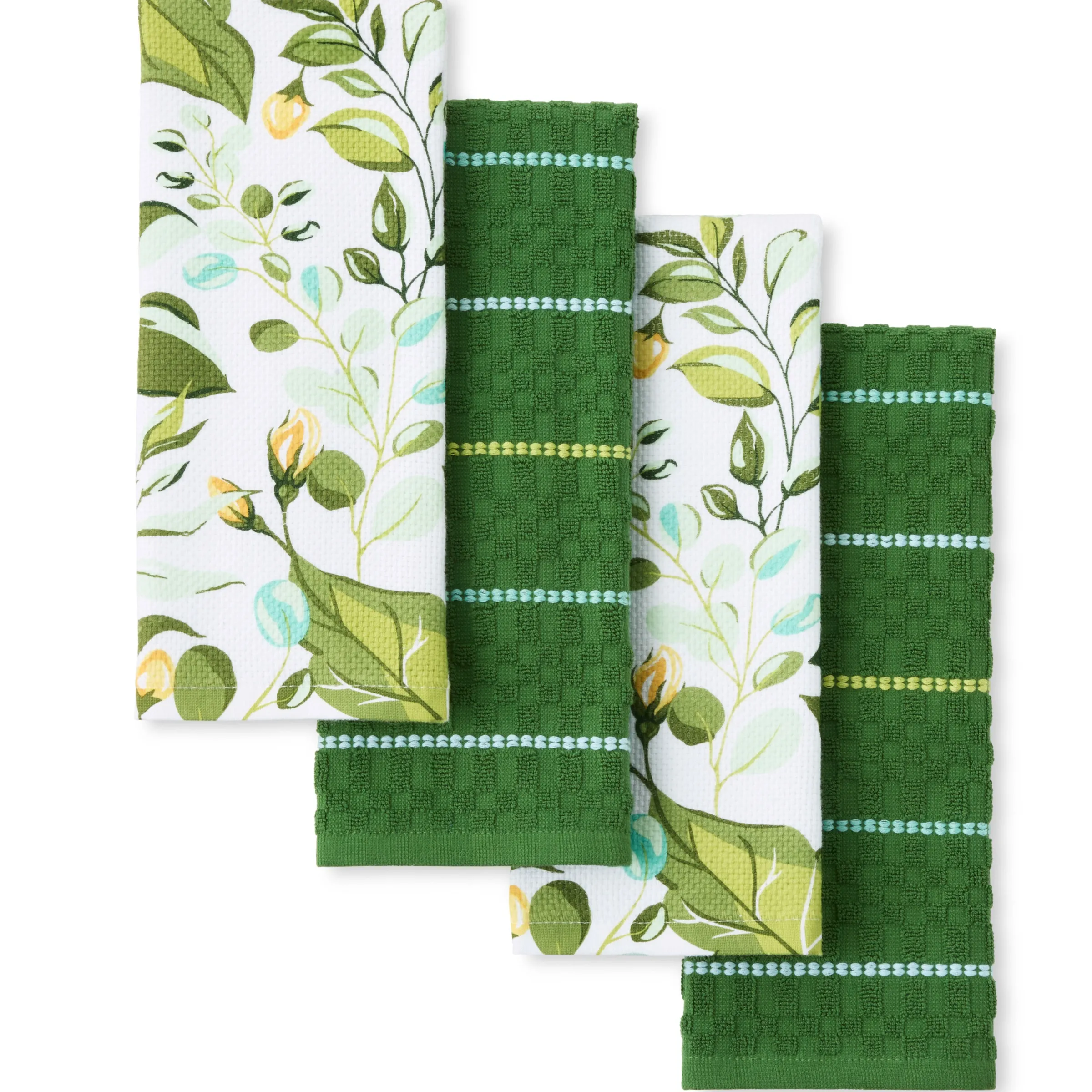 Fiesta Luscious Forest Kitchen Towel 4-Pack Set|Fiesta Factory Direct New