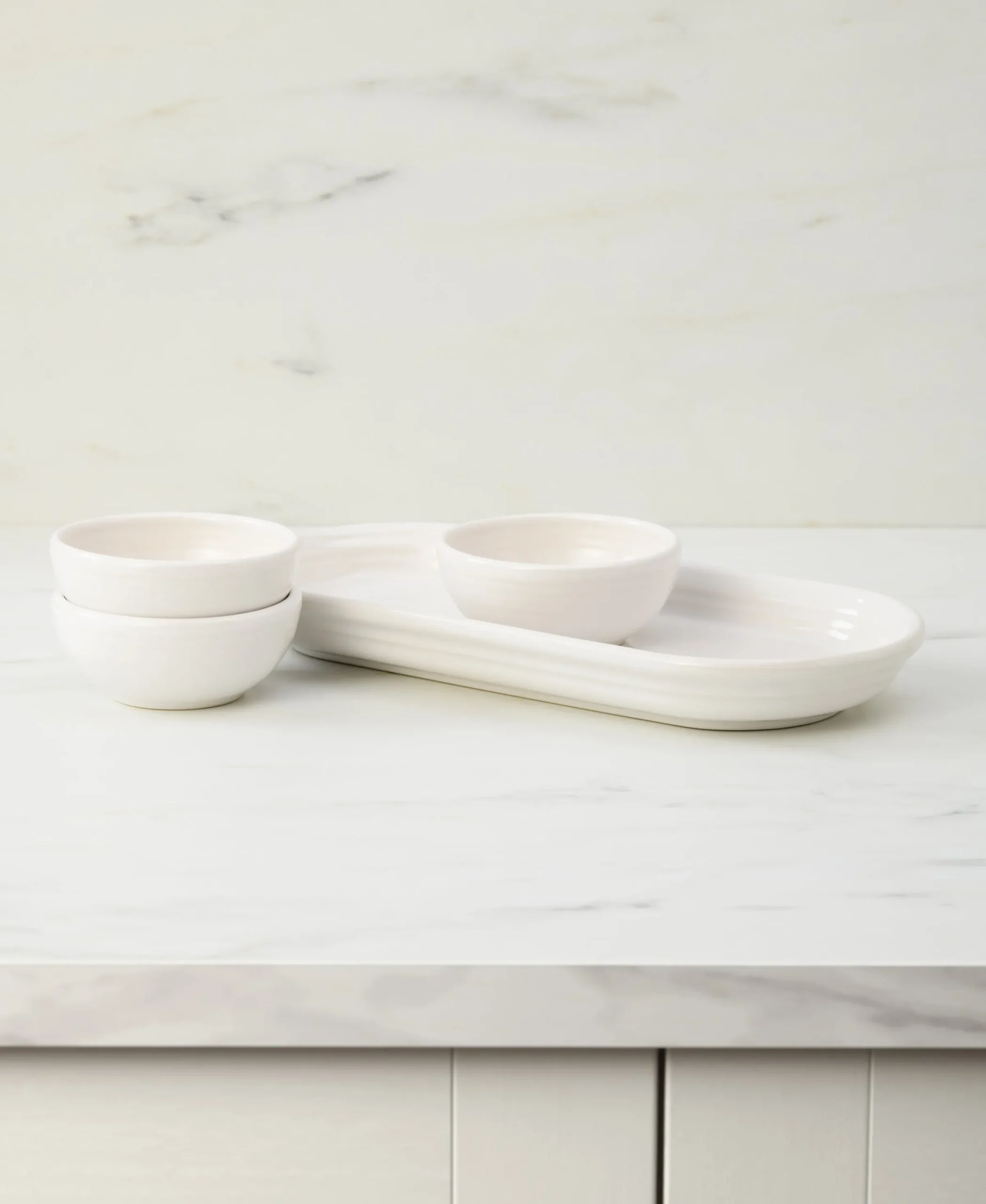 Fiesta 4-Piece Condiment Set White|Fiesta Factory Direct Sale