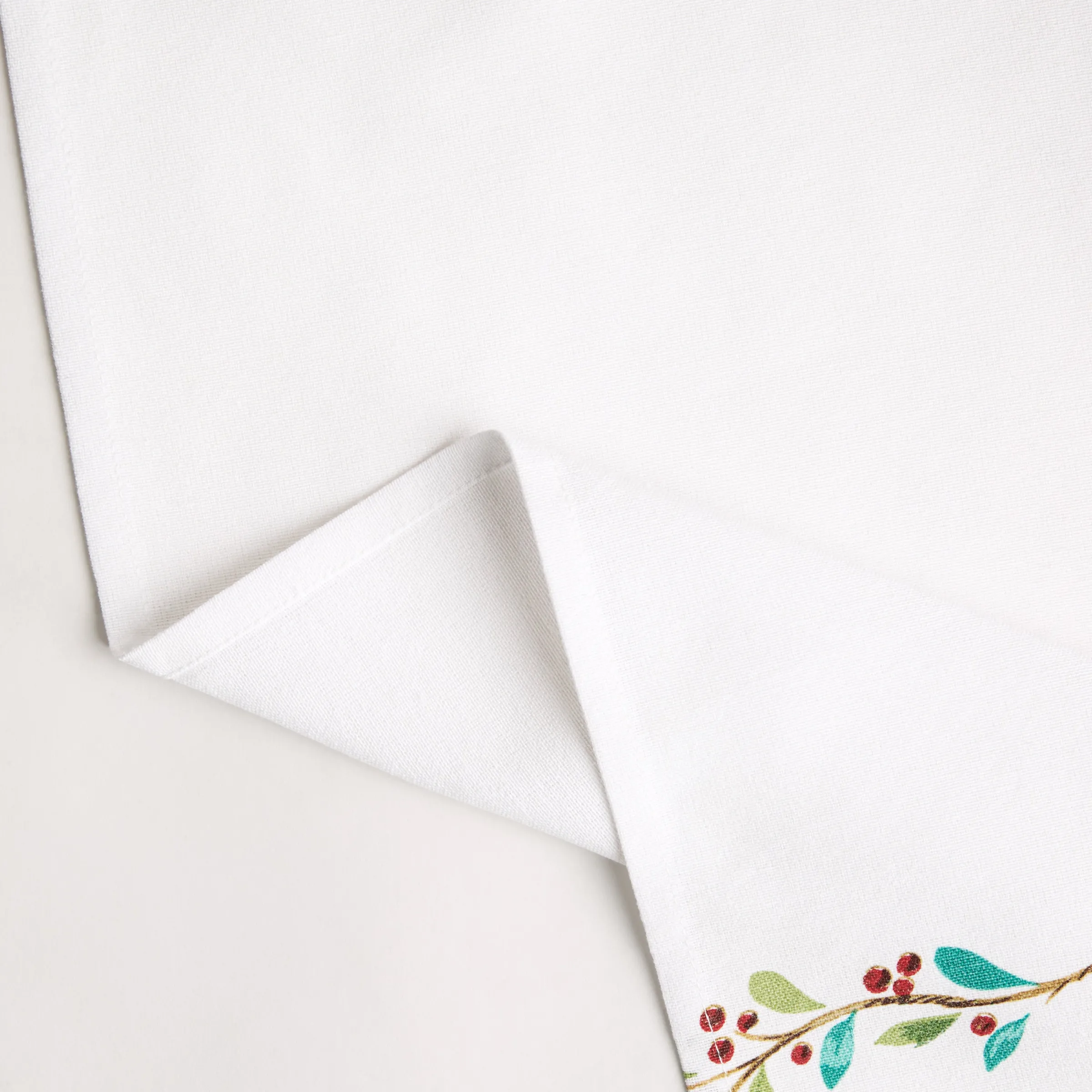 Holly Berry Christmas Border Napkin Set of 4|Fiesta Factory Direct Hot