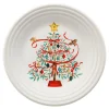 Holly Berry Christmas Tree Classic Rim 9 Inch Luncheon Plate|Fiesta Factory Direct Sale