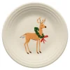 Jolly Christmas Reindeer Classic Rim 9 Inch Luncheon Plate|Fiesta Factory Direct