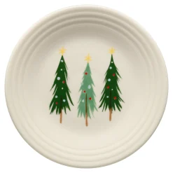 Jolly Christmas Three Trees Classic Rim 9 Inch Luncheon Plate|Fiesta Factory Direct Outlet