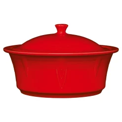 Large 10 Inch Round Covered Casserole 2.8 Quart|Fiesta Factory Direct