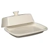 Linen Extra Large Covered Butter Dish 8 1/8 Inch x 5 1/8 Inch|Fiesta Factory Direct Hot