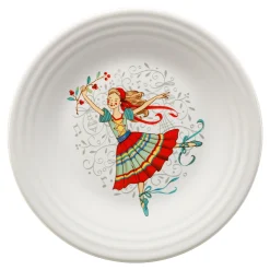 Nutcracker Ballerina Classic Rim 9 Inch Luncheon Plate|Fiesta Factory Direct Sale