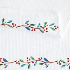 Nutcracker Ballerina Holiday Holly Sprig Kitchen Towel Set|Fiesta Factory Direct Hot