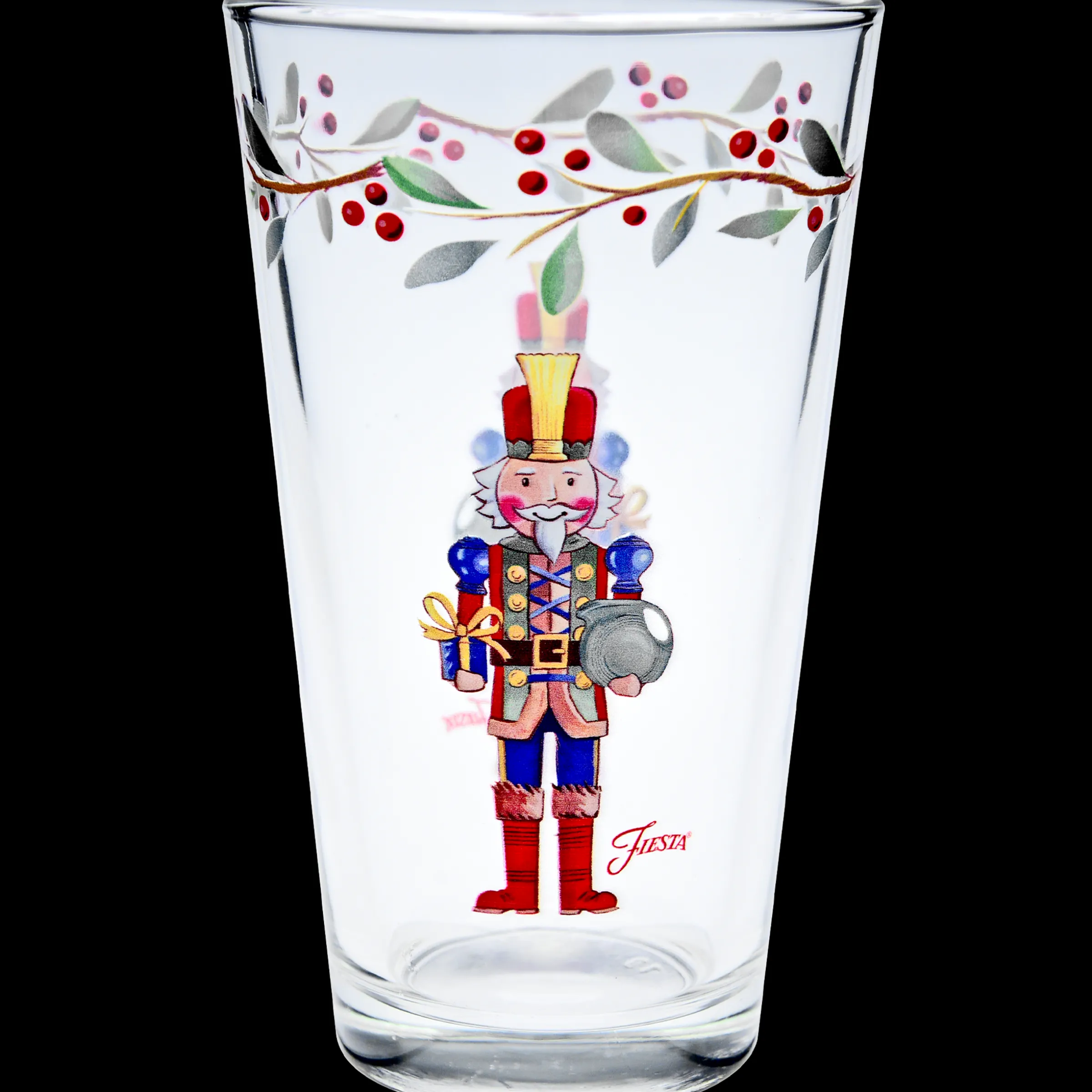 Nutcracker The Giver 16 oz. Cooler Glass - Set of 4|Fiesta Factory Direct Discount